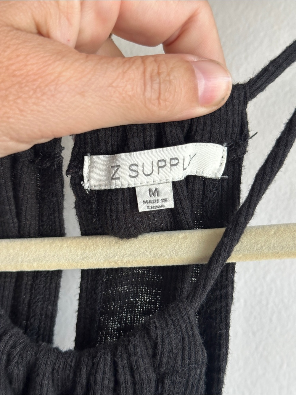 Z Supply Black Halter Neck Maxi Dress - Picture 2 of 3